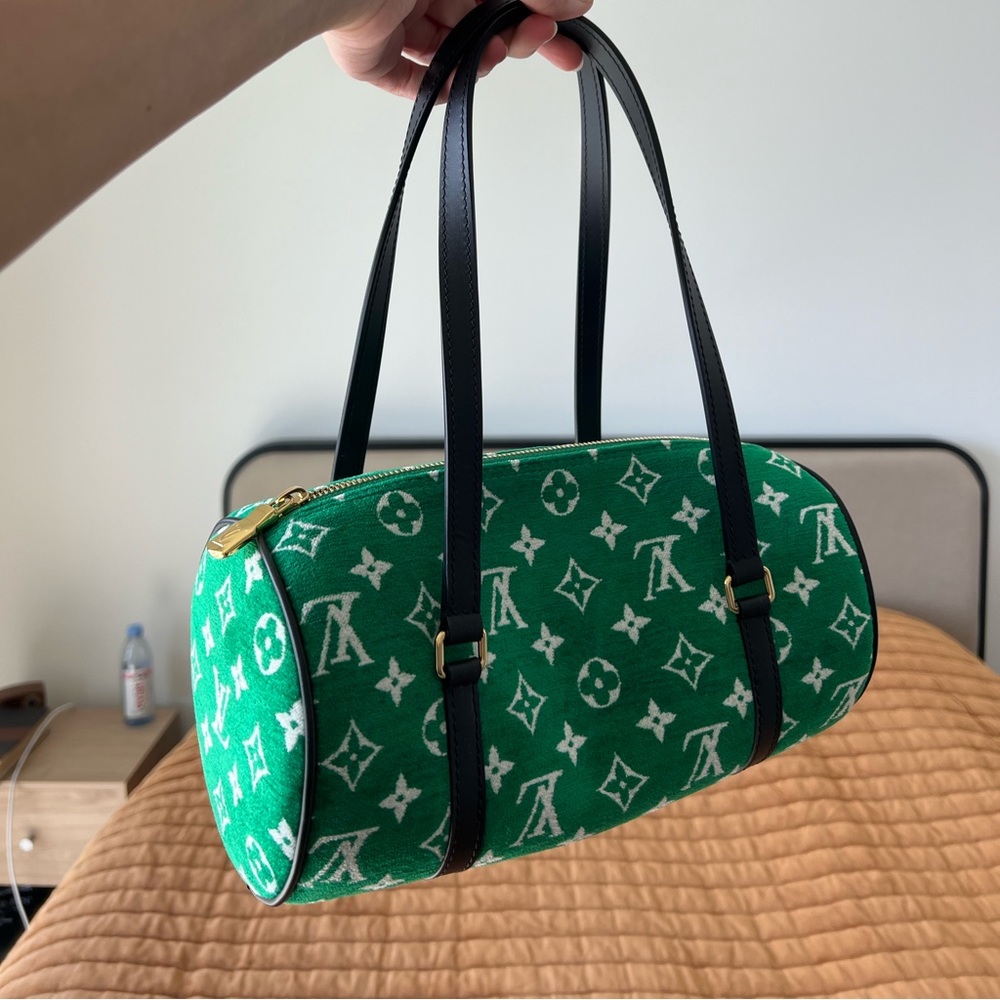 Louis Vuitton Papillon US Open edition Green Small Duffle Bag